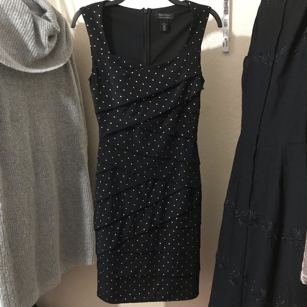 WHBM Instantly Slimming Embellished Dress